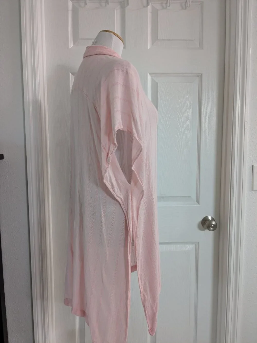 L space Anita cover up Rose Quartz Light Pink Resort Beach XS/S